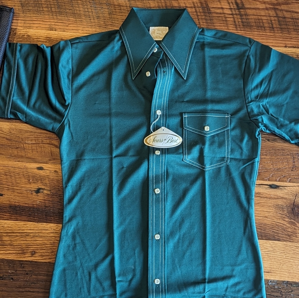 Vintage 1970's Mens Shirt